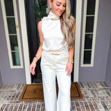 Quiet Drama Polka Dot Trouser