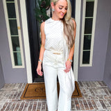 Quiet Drama Polka Dot Trouser
