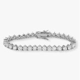 Mama Not Your Basic Tennis Bracelet 7" - Silver