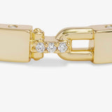 Ashley Lock Cuff 6mm - Gold