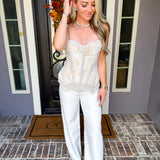 Pearl Royale Trousers - Ivory