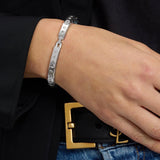 Ashley Sunset Lock 6mm - Silver