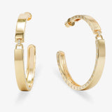 Ashley Lock Hoops 2" - Gold