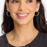 Ashley Rodeo Hoops 1" - Gold