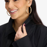 Ashley Rodeo Hoops 2"  - Gold