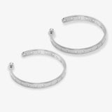 Ashley Rodeo Hoops 2" - Silver