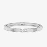 Ashley Lock Cuff 6mm - Silver