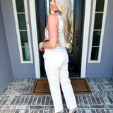Fatal Attraction Snake Leather Pants