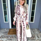 Safari After Dark Abstract Pants