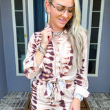 Safari After Dark Abstract Top