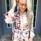 Safari After Dark Abstract Top