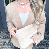 Zarae Suede Purse