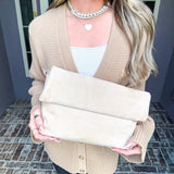 Zarae Suede Purse