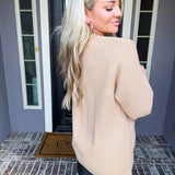 Hamptons Luxe Cardigan - Mocha