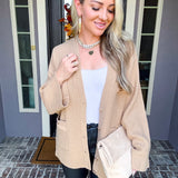 Hamptons Luxe Cardigan - Mocha