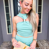Wish Granted Gold Detail Top