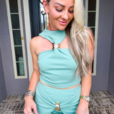 Wish Granted Gold Detail Top