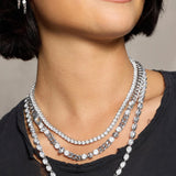 Ride Or Die Cuban Chain Necklace 18" - Silver