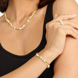 Ride Or Die Cuban Chain Bracelet 7.5" - Gold