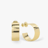 Atlas Hoops .75" - Gold