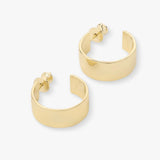 Atlas Hoops .75" - Gold