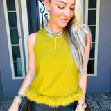 Envy Me Luxe Fur Top