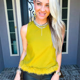 Envy Me Luxe Fur Top