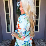 Venice Postcard Button Up