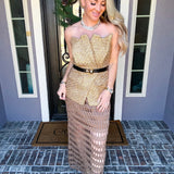 Flirt In Paris Eyelet Skirt