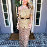 Flirt In Paris Eyelet Skirt