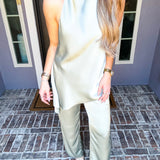 Elegant Escape Satin Trousers