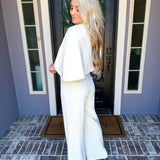 Milan Edit Jeweled Button Trousers