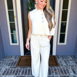 Milan Edit One Shoulder Jeweled Cape Top