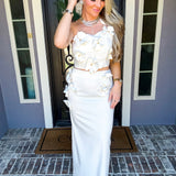 Runway Resort 3D Flower Top