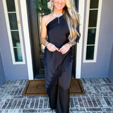 Effortlessly Expensive Off Shoulder Lace Top - Black