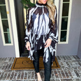 Dynasty Drape Abstract Top