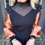 Bonjour Belle Beaded Blouse