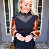 Bonjour Belle Beaded Blouse