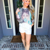 Croissant & Couture Knit Top