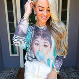 Croissant & Couture Knit Top
