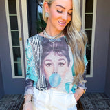 Croissant & Couture Knit Top
