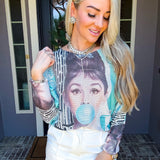 Croissant & Couture Knit Top