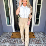 Edgy Elegance Skirt Overlay Trousers
