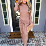 Chantelle Front Tie Dress