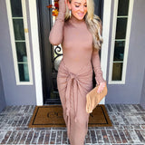 Chantelle Front Tie Dress