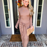 Chantelle Front Tie Dress