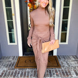 Chantelle Front Tie Dress