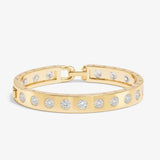 Ashley Rodeo Lock Cuff 9mm 7" - Gold