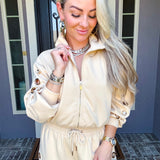 Rock Star Off Duty Grommet Jacket