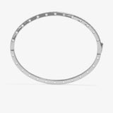 Ashley Pave Cuff 4mm - Silver